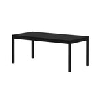 Table à manger en bois de 72 pouces pour 6 personnes, table de cuisine rectangulaire