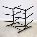 Support de rangement roulant pour kayak et paddleboard - 6 emplacements, double face, noir