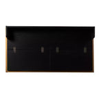 Bureau à abattant avec rangement - Noir