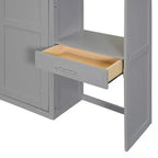 Lit escamotable mural simple avec armoire supérieure, étagères, lit pliant peu encombrant avec lumière et port USB