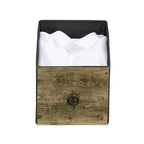 Commode en bois avec 5 tiroirs en tissu, table de chevet, poignée facile à tirer, gris
