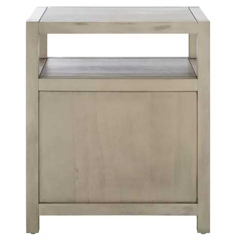 Table de chevet moderne avec tiroir et étagère ouverte