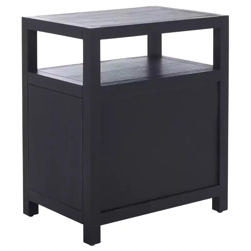 Table de chevet moderne avec tiroir et étagère ouverte