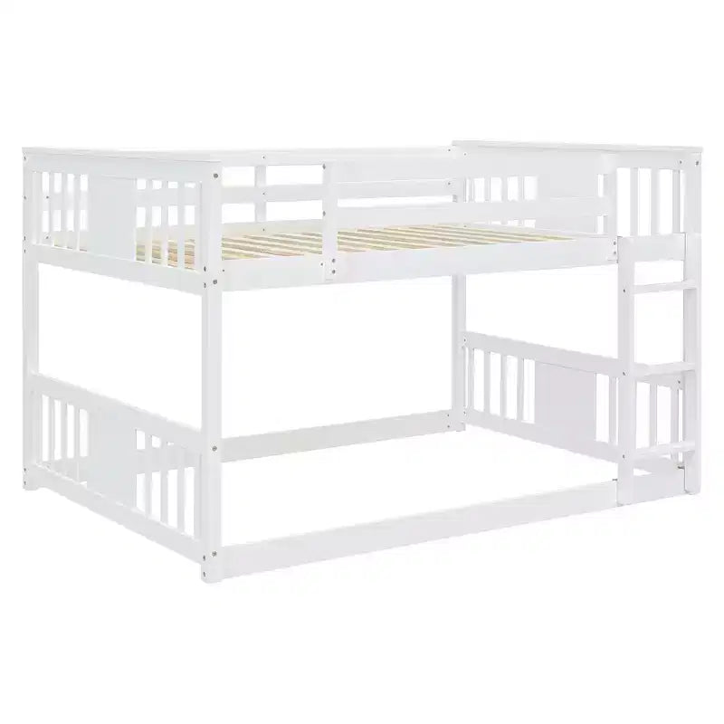 Lit superposé double sur double avec échelle pour chambre et dortoir