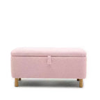 Banc de rangement ottoman avec couvercle à charnière